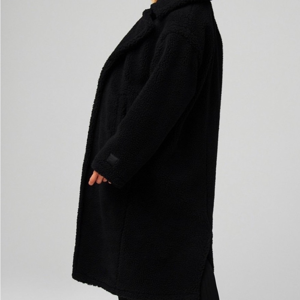 Fabletics Black Teddy Jacket